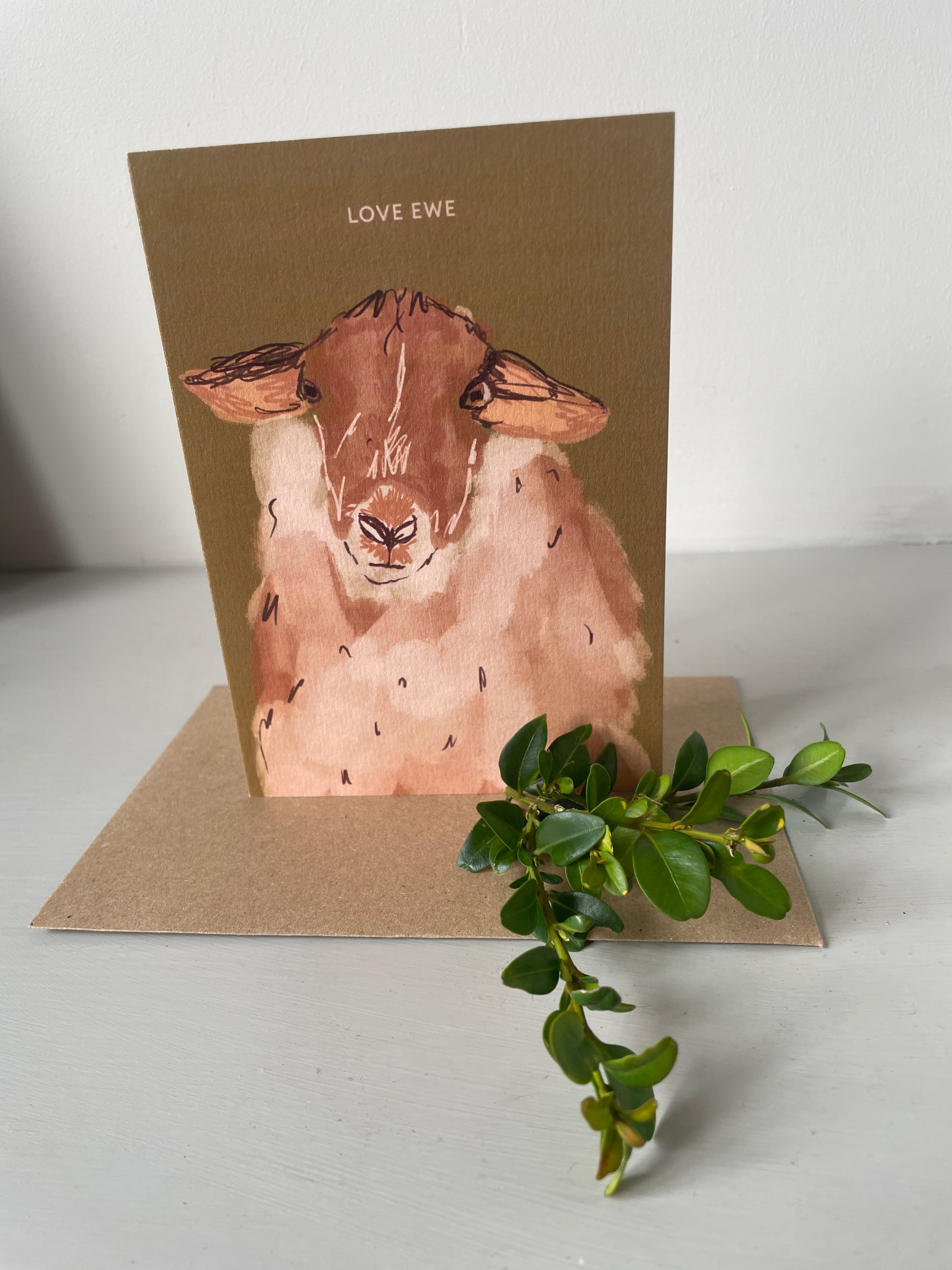 Love Ewe Card | Stationery