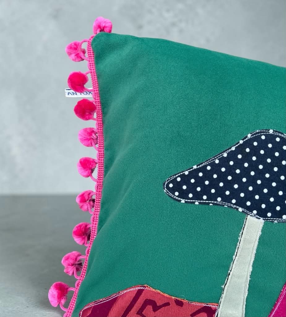 The Tartan Fox Hand Made Bolster Cushions