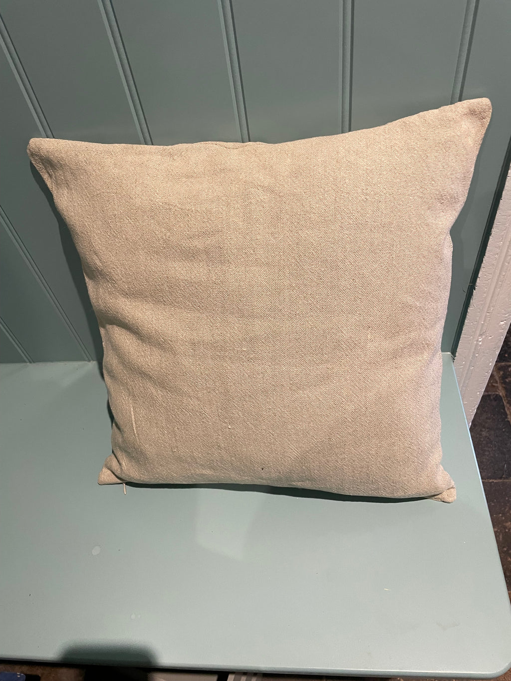 CUSHION VINTAGE LINEN/COT. LE PETIT JARDIN