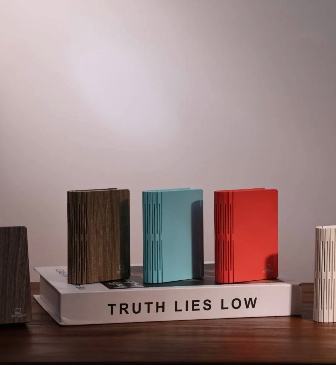 Gingko Smart Book Light – Wooden Folding LED Lamp