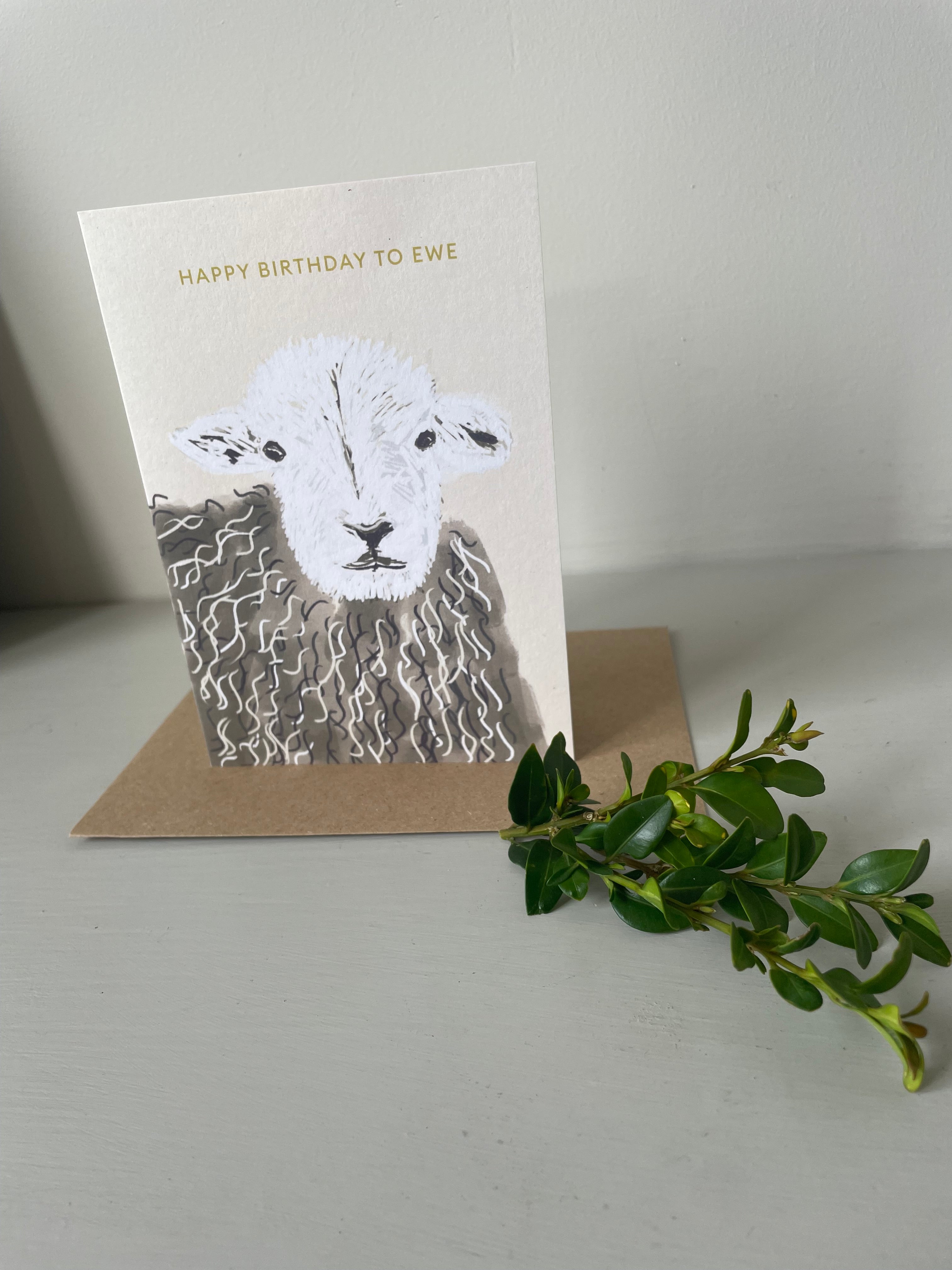 Happy Birthday to Ewe Card | Stationery