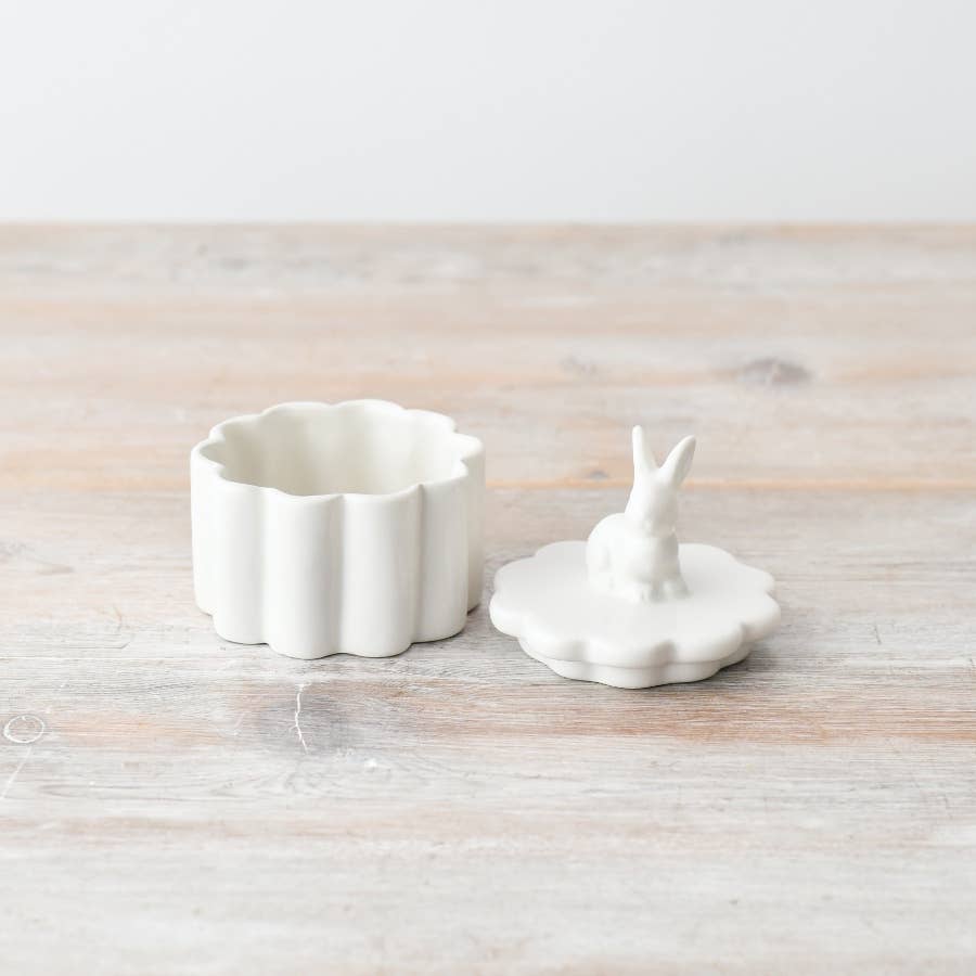 White Rabbit Storage jar, 9.5cm