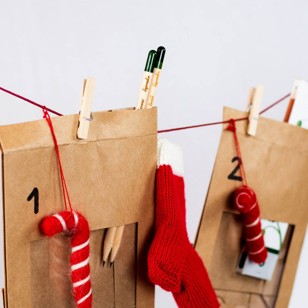 SproutWorld Plantable Pencils | X-mas · 5 pack