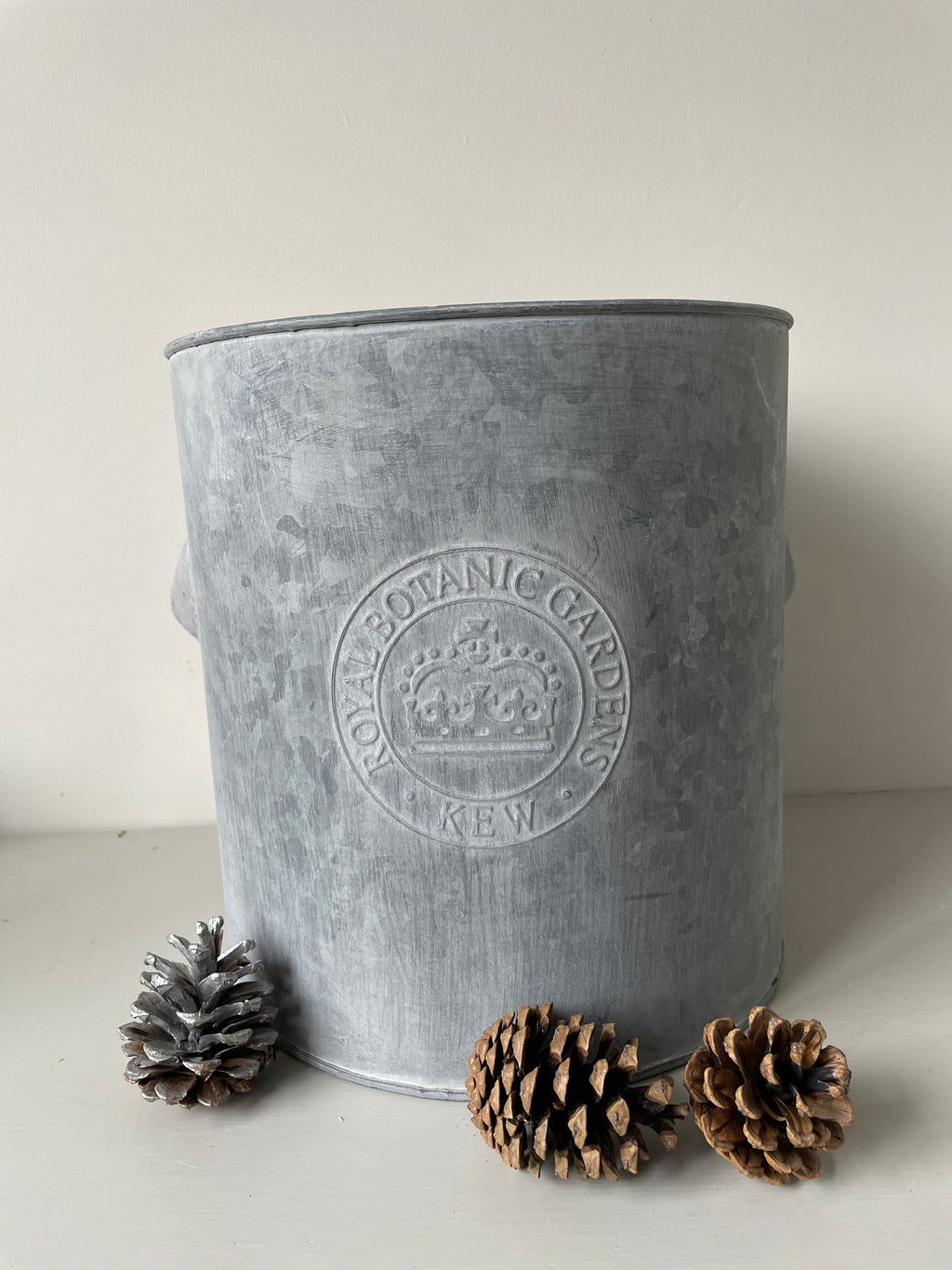 Kew Gardens Zinc Tub | Metal Planter with Handles