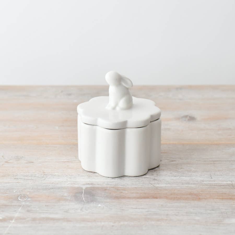 White Rabbit Storage jar, 9.5cm