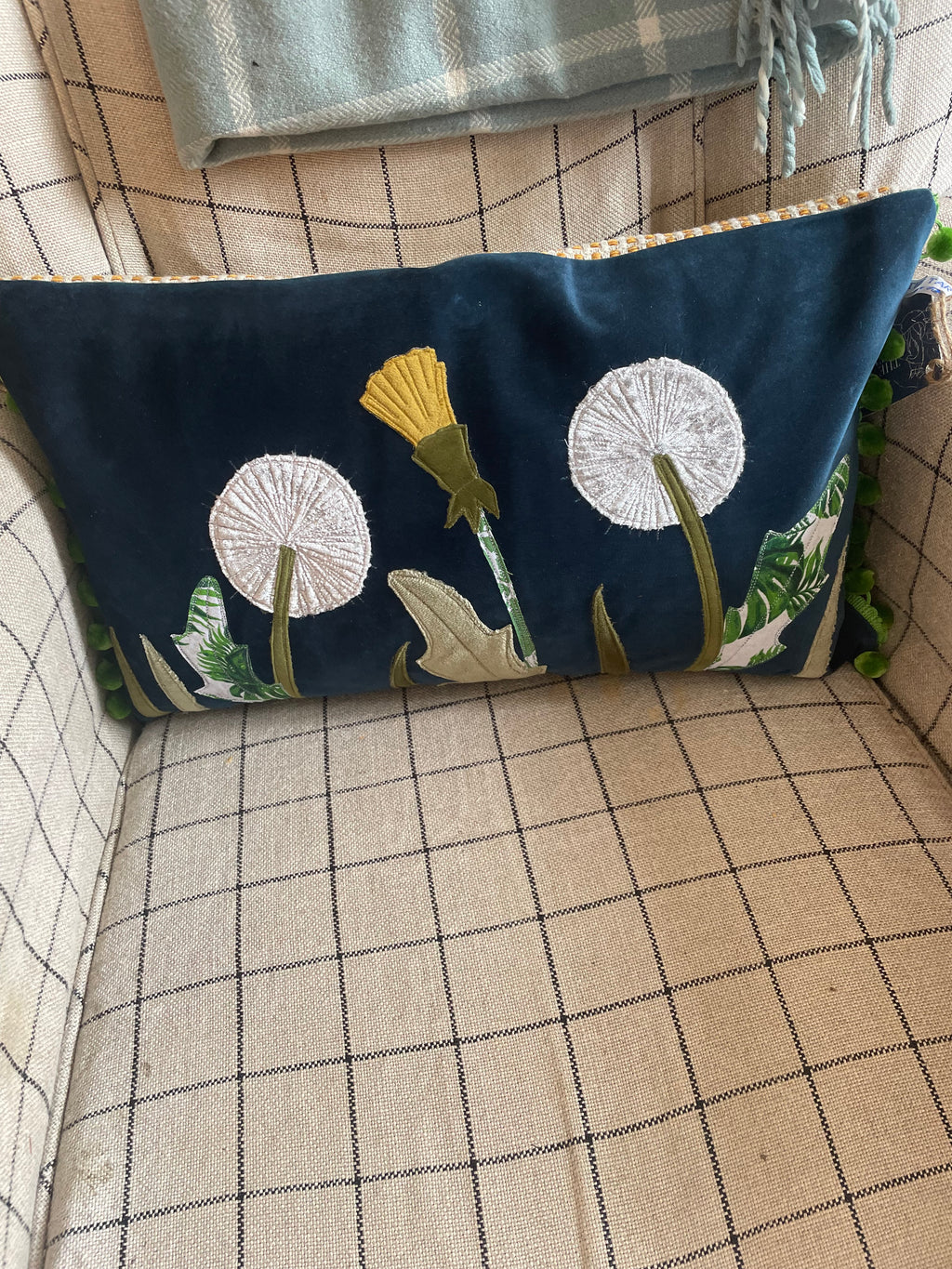 The Tartan Fox Hand Made Bolster Cushions