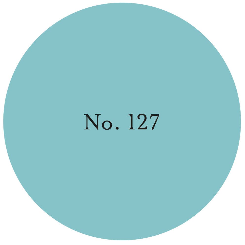 Metal Candle Platter Large Oval - Sky Blue