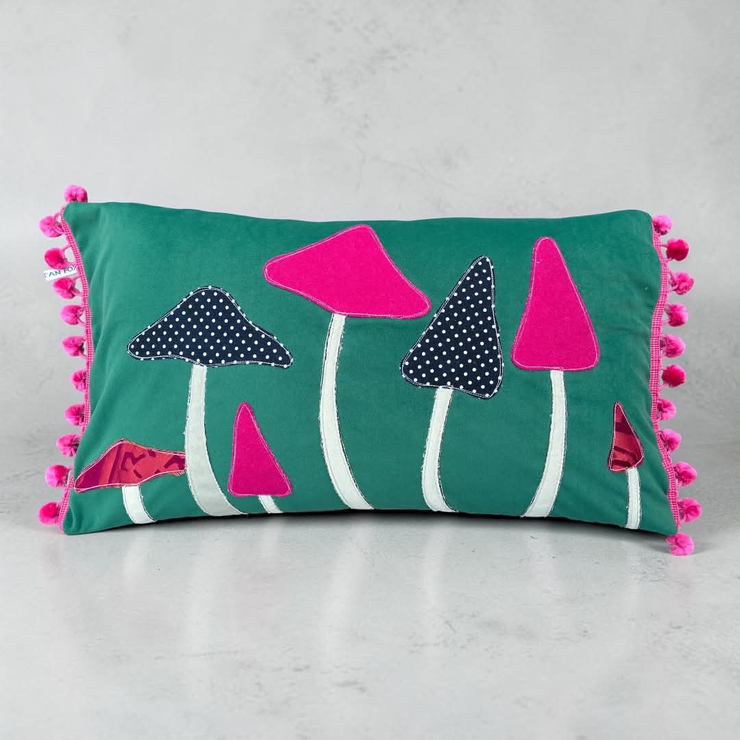 The Tartan Fox Hand Made Bolster Cushions