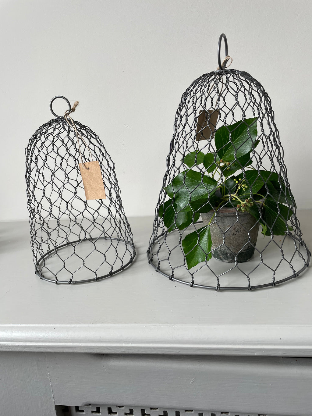 Rustic Garden Zinc Cloche