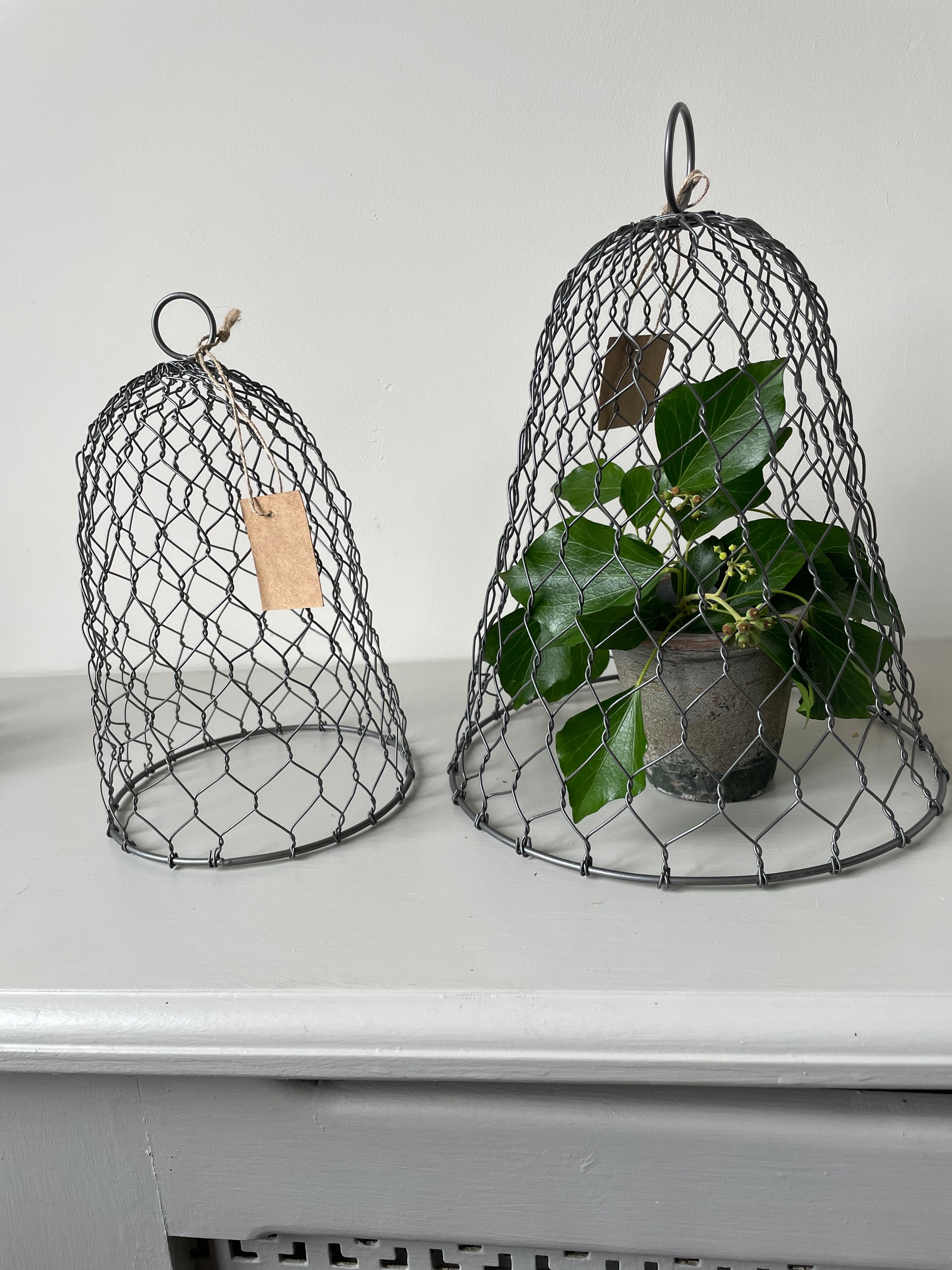 Rustic Garden Zinc Cloche
