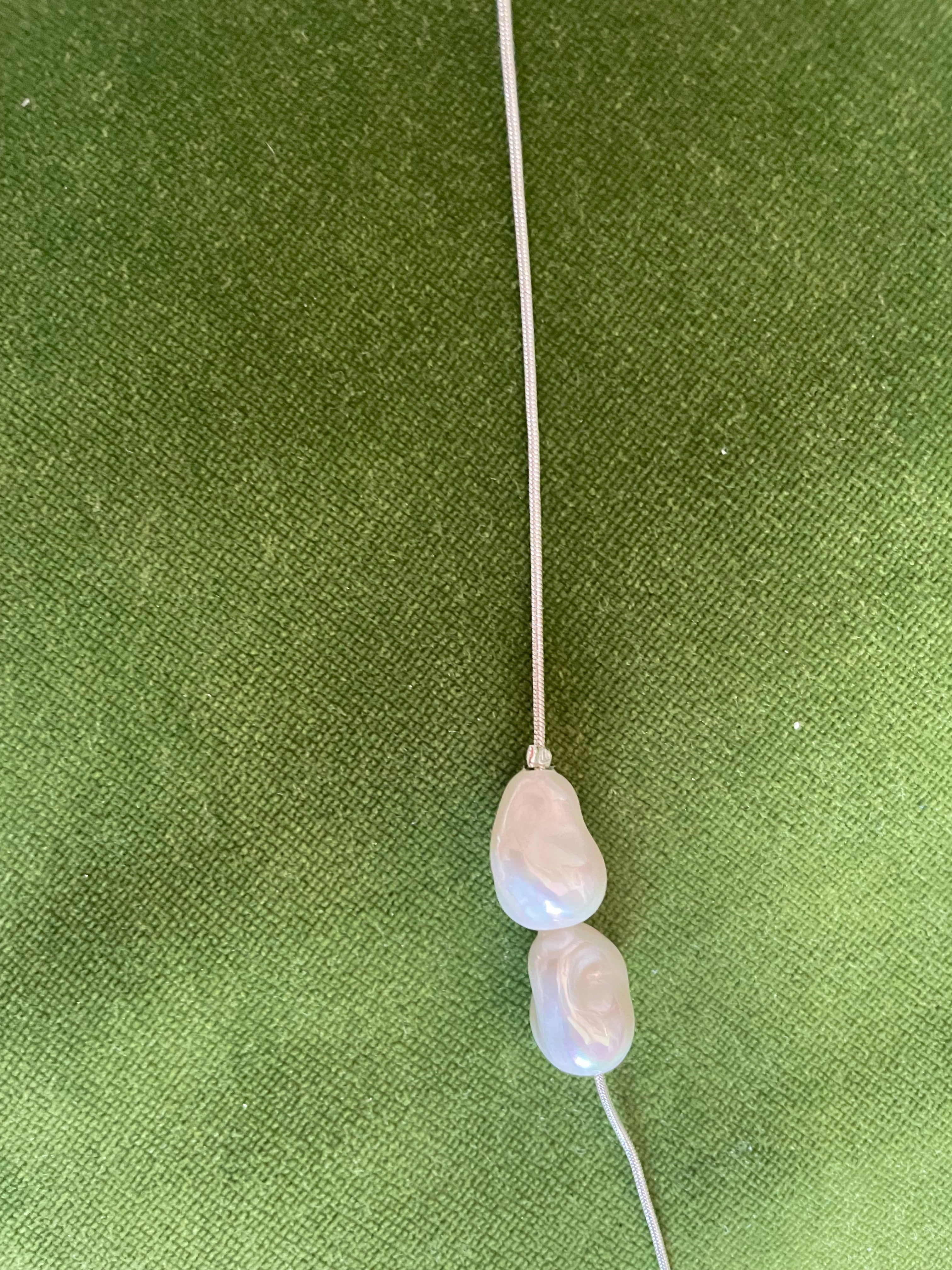 Jess &  Lou Classic Pearl Drop Necklace | Simple Timeless Jewellery | Sky & Leaf