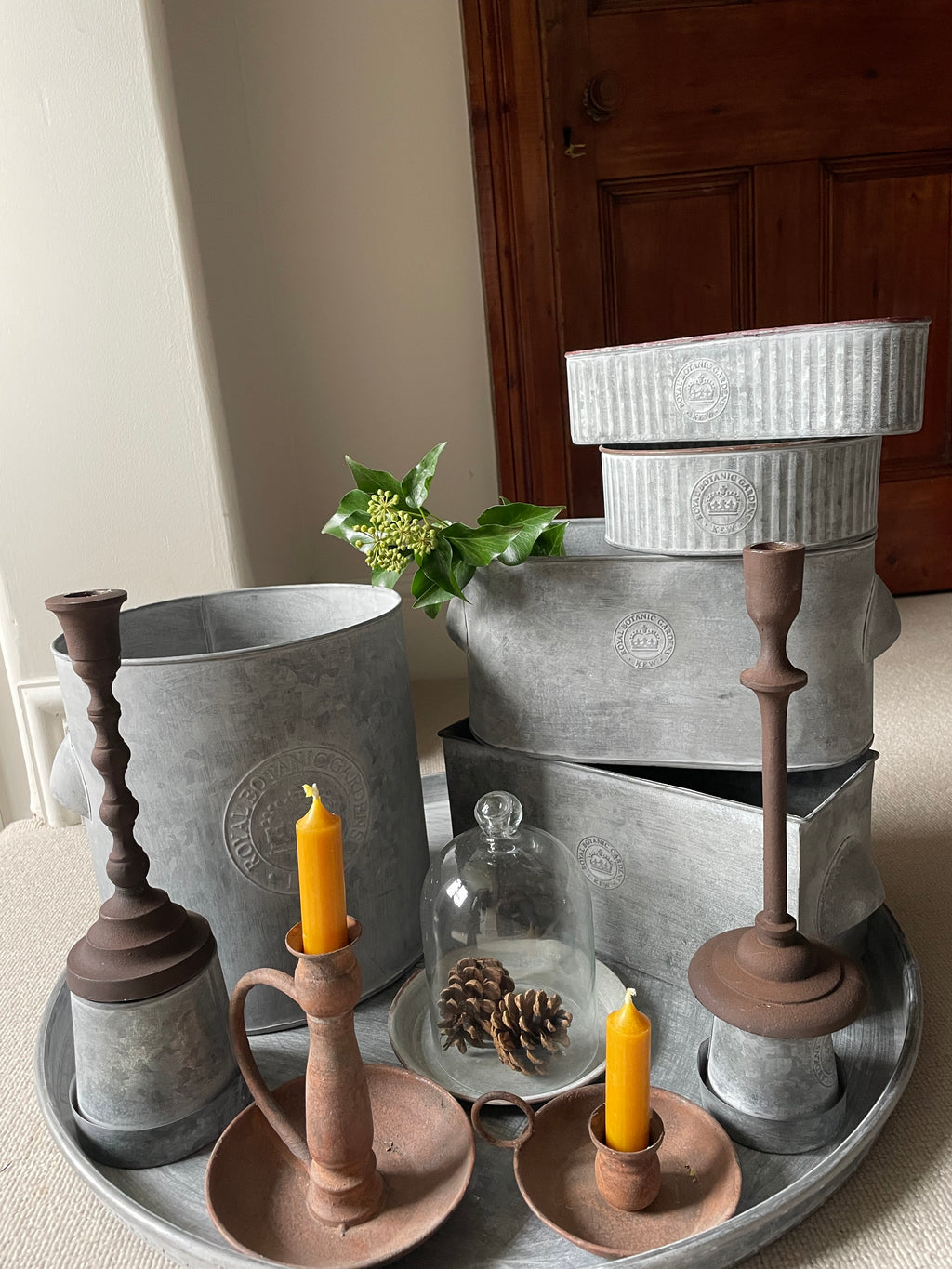 GLASS BELL JAR 11x17cm