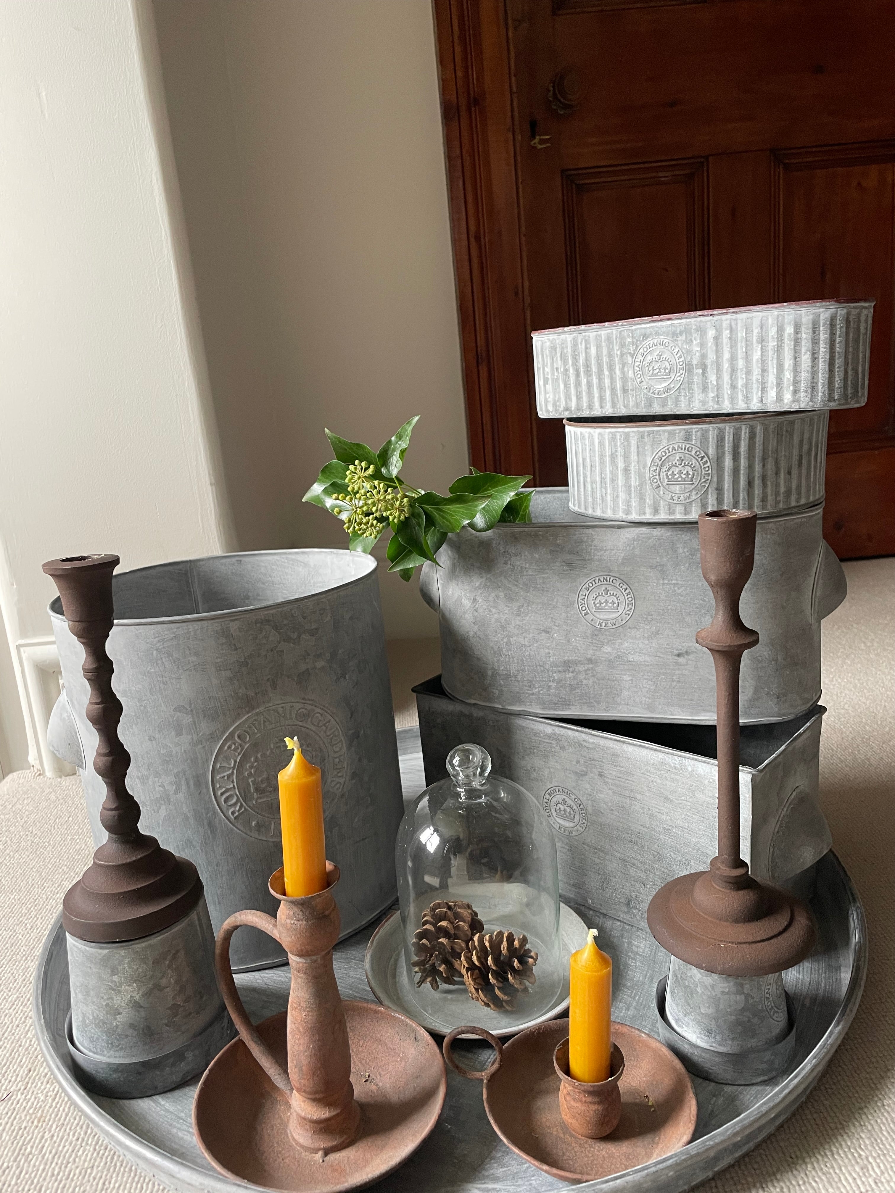 GLASS BELL JAR 11x17cm