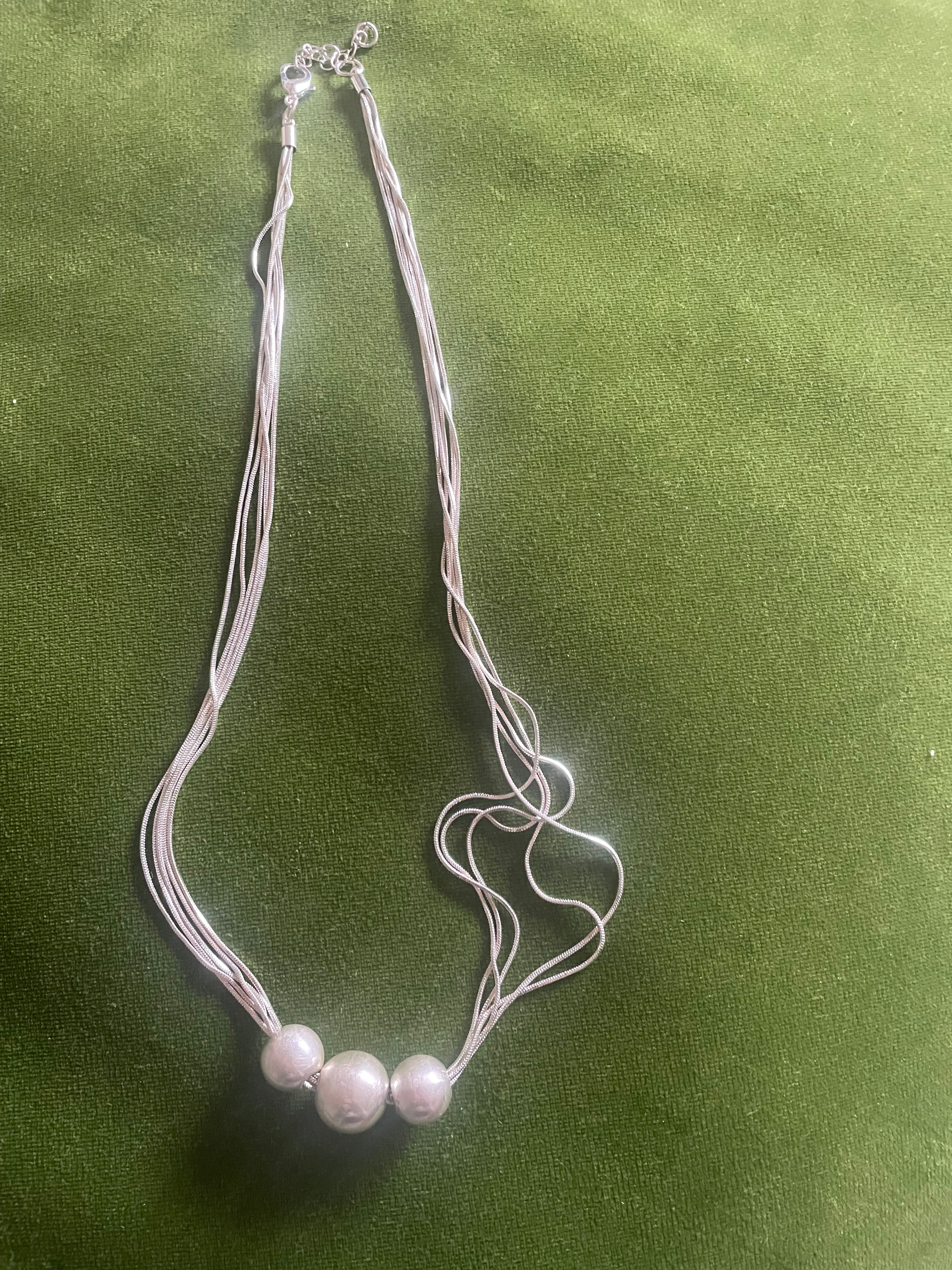 Jess &  Lou Multi-Strand Necklace with Matte Finish Ball Beads | Simple Timeless Jewellery | Sky & Leaf