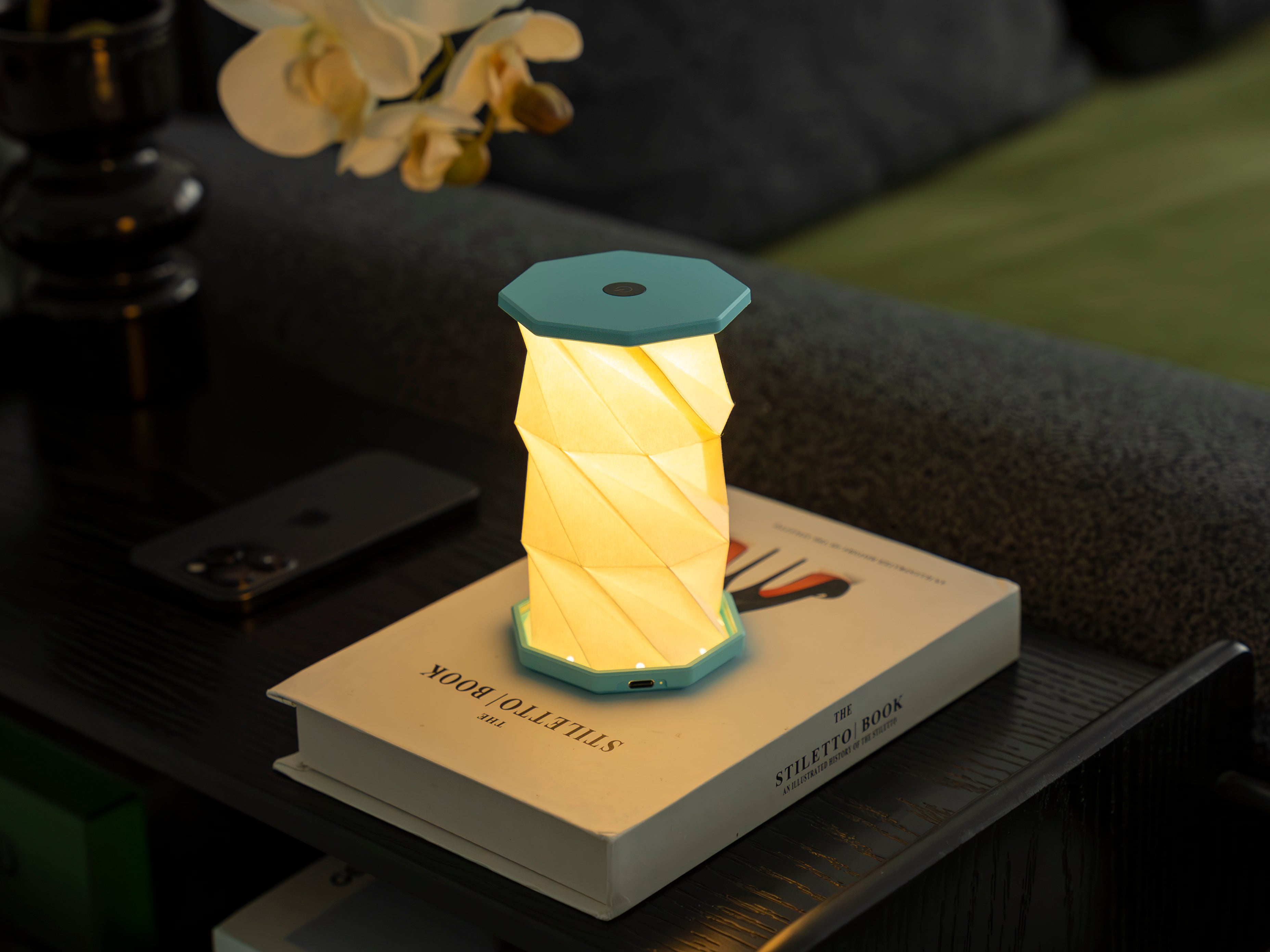 Mini Twist Hexagon Light