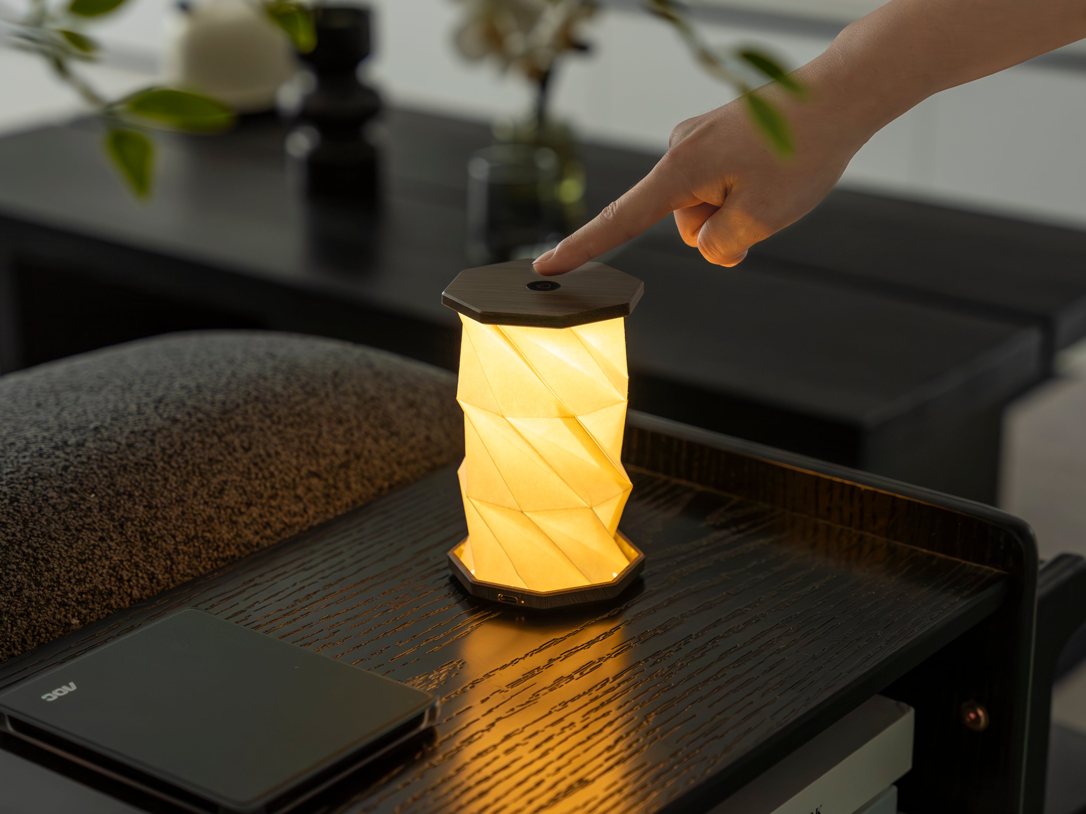 Mini Twist Hexagon Light