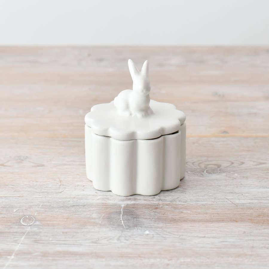 White Rabbit Storage jar, 9.5cm